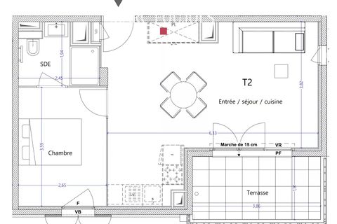 Lejlighed i Antibes, Alpes-Maritimes, Antibes - € 280.000 | Ref: N103 - foto 4