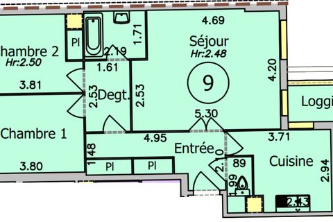 Leilighet i Clichy, Hauts-de-Seine, Clichy - € 365 700 | Ref: 92-21-000744 - foto 6