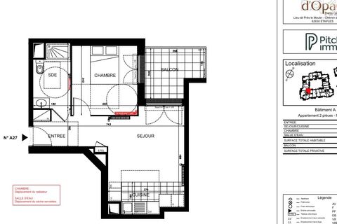 Apartament a Etaples, Pas-de-Calais, Etaples - € 588/mes | Ref: A27 - foto 10