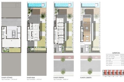 Byhus i Amoros, Alicante, Amoros - € 895.000 | Ref: 93274 [COMPLEX: 93273] - foto 14