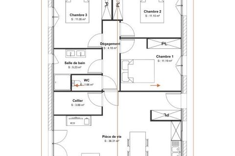 Villa a Pierrelatte, Drome, Pierrelatte - € 235.400 | Ref: P14 - foto 3