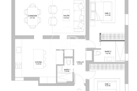 Lejlighed i Madrid, Madrid, Madrid - € 1.300.000 | Ref: VM2603087 - foto 14