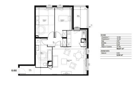 Apartament a Mérignac, Gironde, Mérignac - € 216.300 | Ref: 33-23-007085 - foto 4