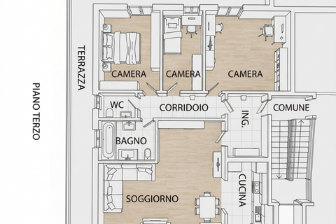 Lejlighed i Padua, Padua, Padua - € 228.000 | Ref: SGP23 - foto 10