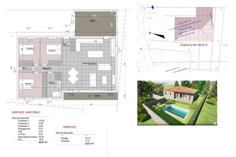 Helårsgrund i Saint-Geniès-de-Comolas, Gard, Saint-Geniès-de-Comolas - € 113.000 | Ref: 21D95F5D83A448BF - foto 1