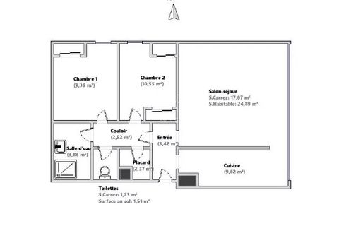 Lejlighed i Cannes-la-Bocca, Alpes-Maritimes, Cannes-la-Bocca - € 215.000 | Ref: 86880381 - foto 16