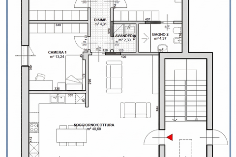 Leilighet i Roncadelle, Brescia, Roncadelle - € 420 000 | Ref: 1APR-RONC420-4T - foto 12