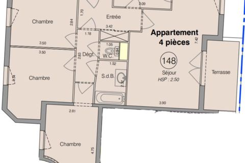 Leilighet i Clichy, Hauts-de-Seine, Clichy - € 415 605 | Ref: 92-26-002849 - foto 9