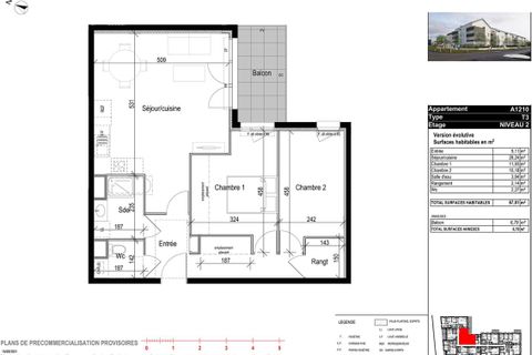 Apartament a Woippy, Moselle, Woippy - € 810/mes | Ref: 0061911 - foto 5