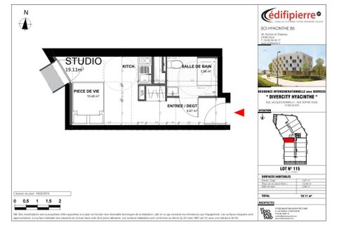 Estudi a Dijon, Cote-d'Or, Dijon - € 300/mes | Ref: 0058621 - foto 6