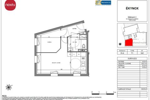 Apartament a Le Mans, Sarthe, Le Mans - € 428/mes | Ref: 0044692 - foto 4
