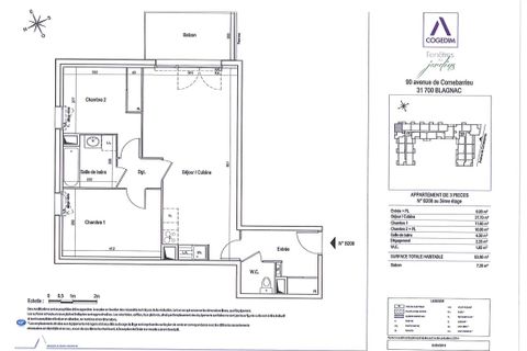 Apartament a Blagnac, Haute-Garonne, Blagnac - € 775/mes | Ref: 0027707 - foto 7