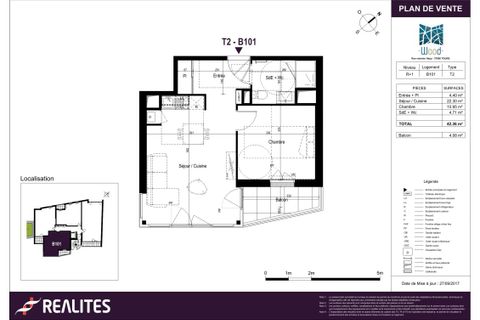 Apartament a Tours, Indre-et-Loire, Tours - € 650/mes | Ref: 0025339 - foto 2