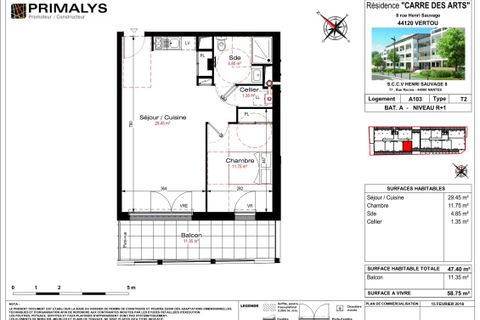 Apartament a Vertou, Loire-Atlantique, Vertou - € 658/mes | Ref: 0039057 - foto 4