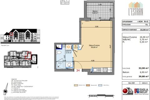 Apartament a Berck, Pas-de-Calais, Berck - € 512/mes | Ref: 0062568 - foto 2