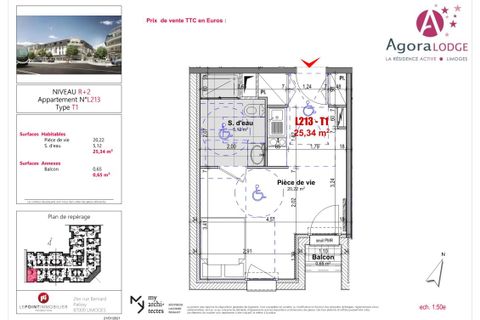 Apartament a Limoges, Haute-Vienne, Limoges - € 399/mes | Ref: 0058197 - foto 2