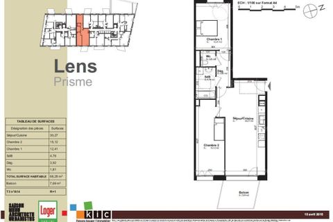 Apartament a Lens, Pas-de-Calais, Lens - € 737/mes | Ref: 0072016 - foto 6