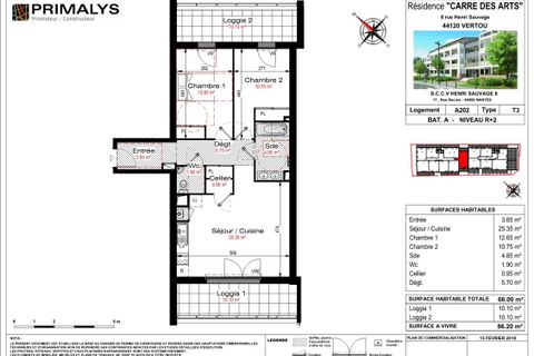 Apartament a Vertou, Loire-Atlantique, Vertou - € 875/mes | Ref: 0039059 - foto 4