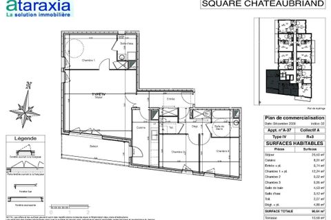 Apartament a Tours, Indre-et-Loire, Tours - € 927/mes | Ref: 0041136 - foto 5