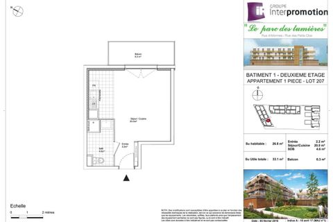 Estudi a Chartres, Eure-et-Loir, Chartres - € 457/mes | Ref: 0038081 - foto 3