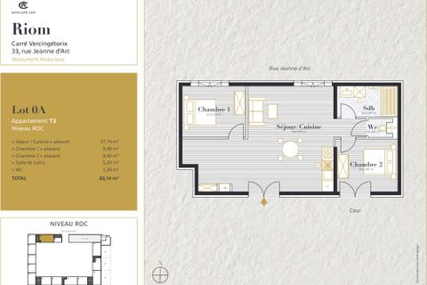 Apartament a Riom, Puy-de-Dome, Riom - € 762/mes | Ref: 0067429 - foto 5