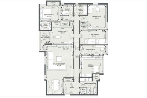Lejlighed i Madrid, Madrid, Madrid - € 1.330.000 | Ref: 221566 - foto 37
