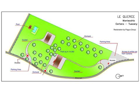 Farm hus i Cortona, Arezzo, Cortona - € 500.000 | Ref: A1190RC51085-1072550 - foto 6