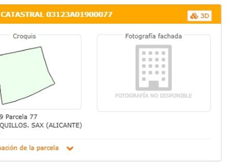 Helårsgrund i Sax, Alicante, Sax - € 39.950 | Ref: P5255 - foto 2