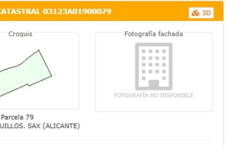 Helårsgrund i Sax, Alicante, Sax - € 39.950 | Ref: P5255 - foto 3