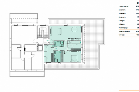 Penthouse i Thiene, Vicenza, Thiene - € 350 000 | Ref: NB26006 - foto 10