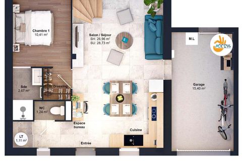 Villa a Jans, Loire-Atlantique, Jans - € 191.453 | Ref: TMM-44N-2624960-111-1200 - foto 7