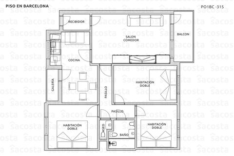 Lejlighed i Barcelona, Barcelona, Barcelona - € 395.000 | Ref: P01BC-315/9374 - foto 25