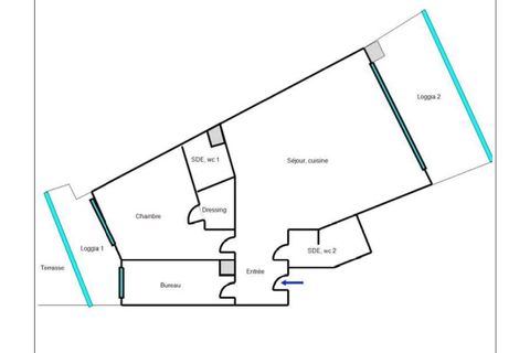 Lejlighed i Nice, Alpes-Maritimes, Nice - € 470.000 | Ref: 86937606 - foto 16