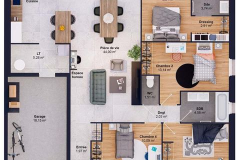 Villa i Angers, Maine-et-Loire, Angers - € 232.598 | Ref: TMM-49N-2611909-85-1200 - foto 8