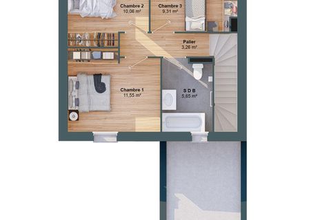 Villa a Moëlan-sur-Mer, Finistere, Moëlan-sur-Mer - € 242.346 | Ref: TMM-56N-2611612-84-1200 - foto 8
