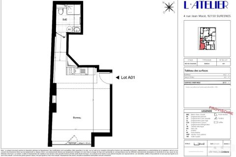 Studio i Suresnes, Hauts-de-Seine, Suresnes - € 225 000 | Ref: 6759 - foto 9
