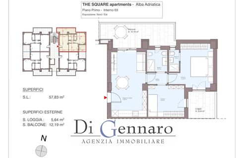 Lejlighed i Alba Adriatica, Teramo, Alba Adriatica - € 210.000 | Ref: s13 - foto 1