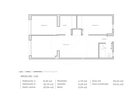 Leilighet i Barcelona, Barcelona, Barcelona - € 325 000 | Ref: VB2604059 - foto 26