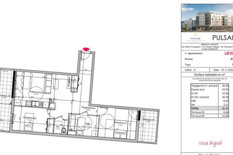 Apartament a Chenove, Cote-d'Or, Chenove - € 670/mes | Ref: 86407469 - foto 10