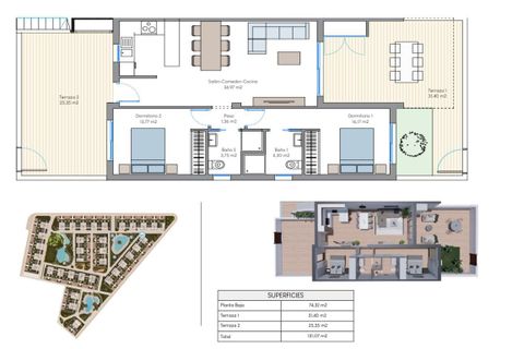Bungalow i Torrevieja, Alicante, Torrevieja - € 309.900 | Ref: 326515__COMPLEX__182/13477 - foto 18