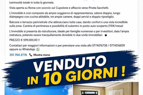 Lejlighed i Rome, Rome, Rome - € 599.000 | Ref: 279 - foto 1