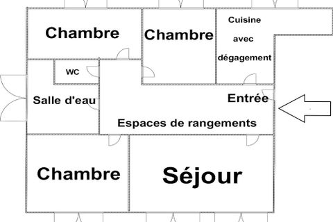 Lejlighed i Cachan, Val-de-Marne, Cachan - € 250.000 | Ref: 86969282 - foto 4