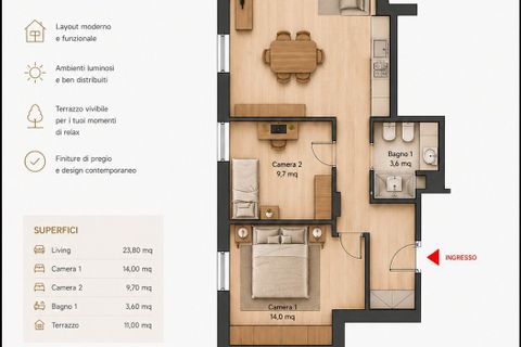 Leilighet i Rome, Rome, Rome - € 380 000 | Ref: nac - foto 2