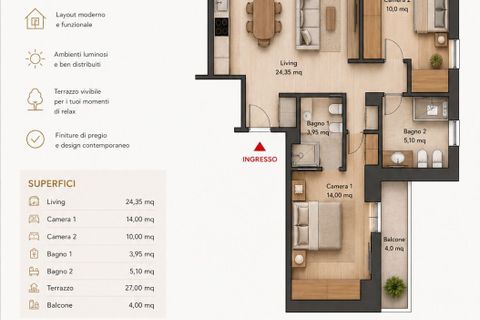 Leilighet i Rome, Rome, Rome - € 380 000 | Ref: nac - foto 3