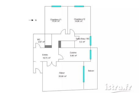 Lejlighed i Nice, Alpes-Maritimes, Nice - € 495.000 | Ref: 1725 - foto 4