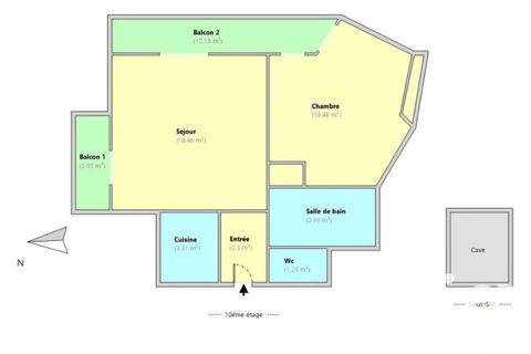 Lejlighed i Paris, Paris, Paris - € 379.000 | Ref: 76415 - foto 18
