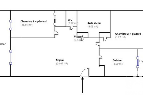 Lejlighed i Nice, Alpes-Maritimes, Nice - € 468.000 | Ref: 50444 - foto 17