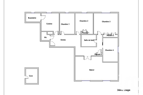 Leilighet i Tours, Indre-et-Loire, Tours - € 312 000 | Ref: 71046 - foto 3