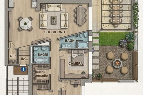Leilighet i Rho, Milan, Rho - € 340 000 | Ref: 653411 - foto 37