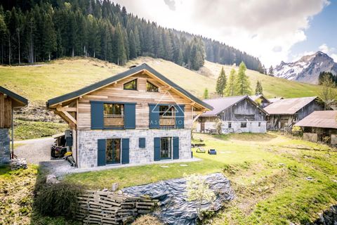 Wooden chalet in Essert-Romand, Haute-Savoie - photo 1
